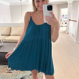 Kimchi Blue Turquoise Strappy Dress